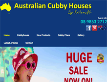 Tablet Screenshot of cubbyhouse.net