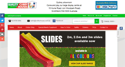 Desktop Screenshot of cubbyhouse.com.au